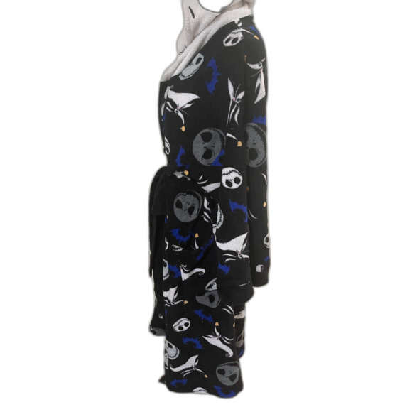 Vintage Disney Nightmare Before Christmas Jack Skellington Plush Robe SIZE L/XL - Picture 2 of 9